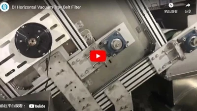 DI Horizontaler Vakuum-Tablett-Gürtel filter